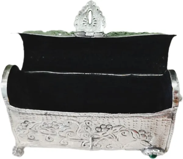 Silver_Antique_Oxidised_Finished_Metal_Purse_Clutch_Bag_For_Women_(18_X_7_X_12_Cm)