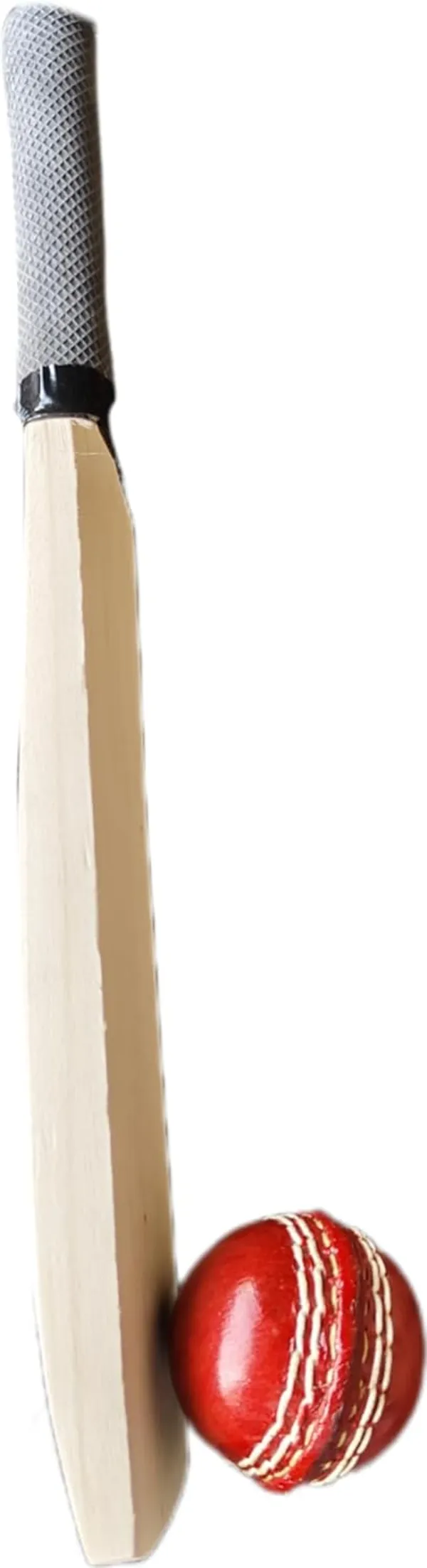 Beige,_Red_Mini_Cricket_Bat_Ball_Autograph_Signature_Showpiece_Table_Top_Set_(Bat_&_Ball)_(12_Inch)
