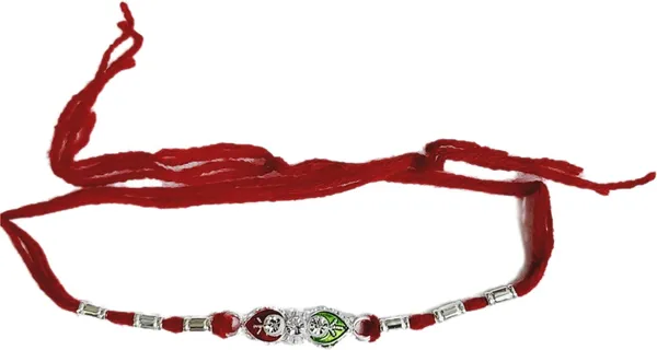 Silver_Metal_Rakhi_For_Rakshabandhan_For_Brother_Bhabhi_Sister_Kids