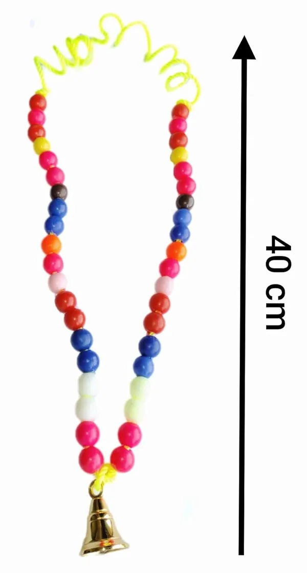 Multicolor_Cow_Ghanti_Mala_Of_Moti_Beads_(40.6_X_20.3_X_2.5_Cm)