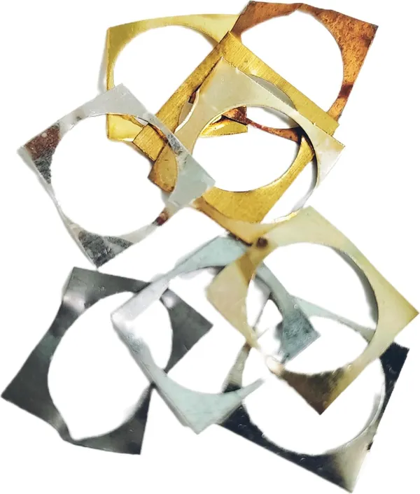 ‎Multicolor_Navdhatu_Pieces_For_Pooja_Samagri_(Pack_Of_2)_(10_X_10_X_10_Mm)