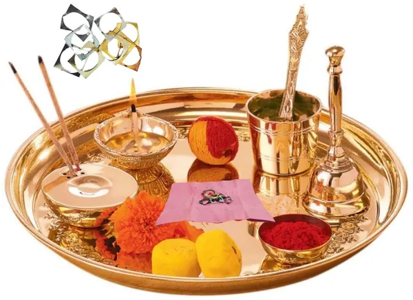 ‎Multicolor_Navdhatu_Pieces_For_Pooja_Samagri_(Pack_Of_2)_(10_X_10_X_10_Mm)