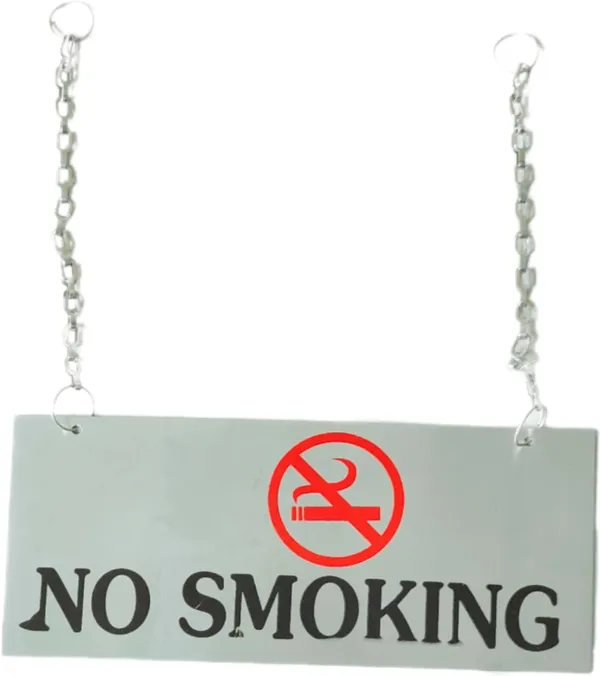 Silver_Metal_Hanging_No_Smoking_Sign_Board_For_Shop_(31L_X13_W_Cms)