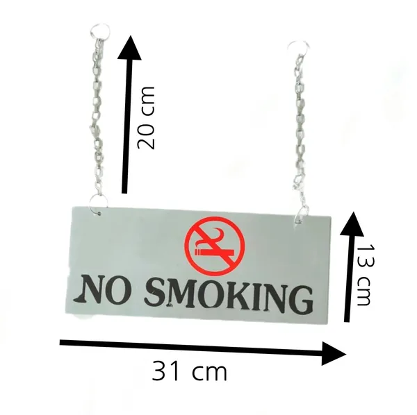 Silver_Metal_Hanging_No_Smoking_Sign_Board_For_Shop_(31L_X13_W_Cms)
