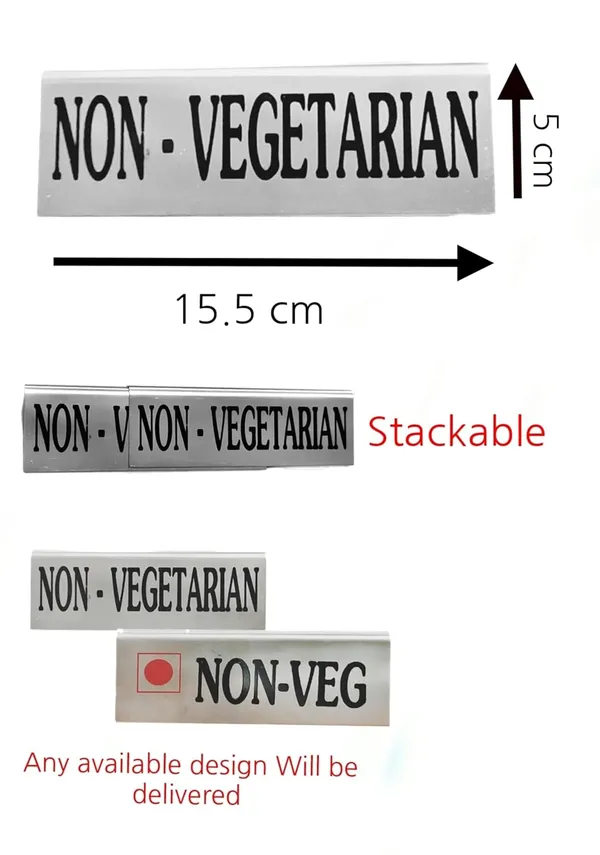 Silver_Stainless_Steel_Table_Sign_Board_(Non-Veg)_(Pack_Of_2)_(15L_X_5H_Cm)
