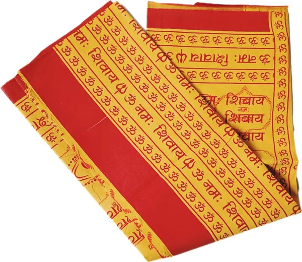 Orange_Cotton_Om_Namah_Shivay_Printed_Shawl_For_For_Men_Women_(1.5_X_0.75_Meter)