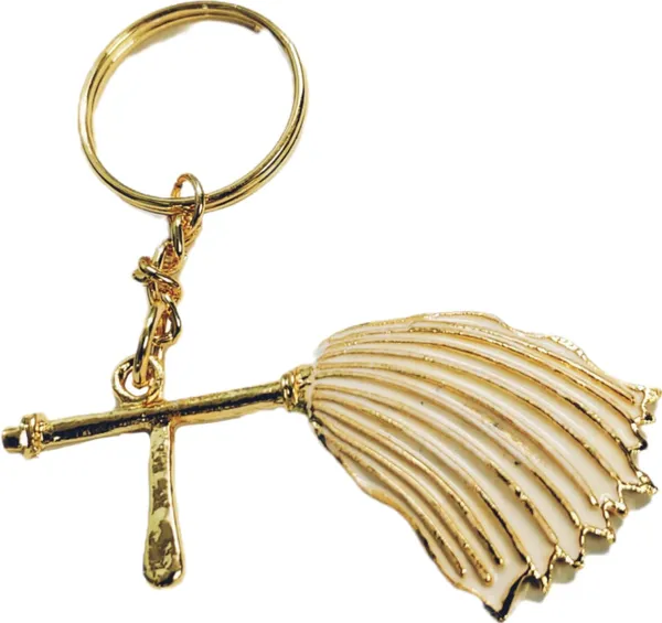 Golden_Metal_Jain_Ogha_Symbol_Keychain_For_Bike_Car