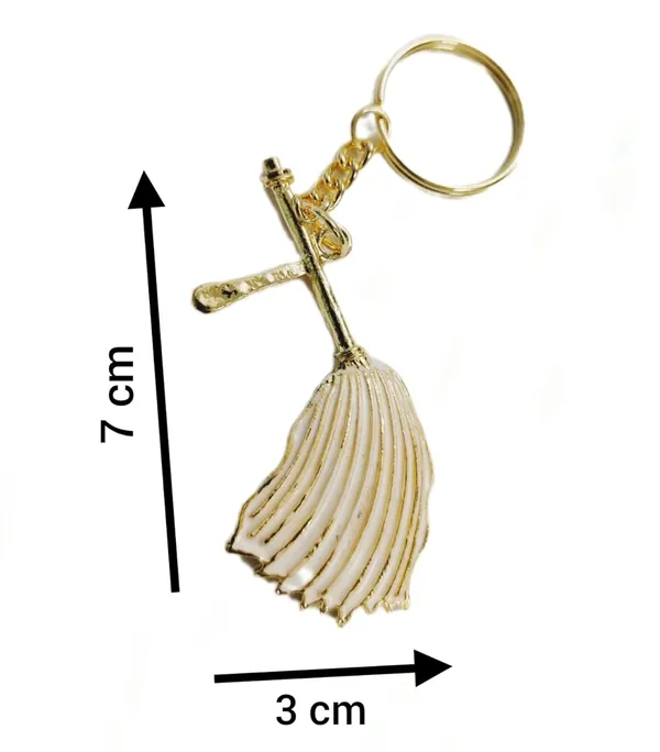 Golden_Metal_Jain_Ogha_Symbol_Keychain_For_Bike_Car