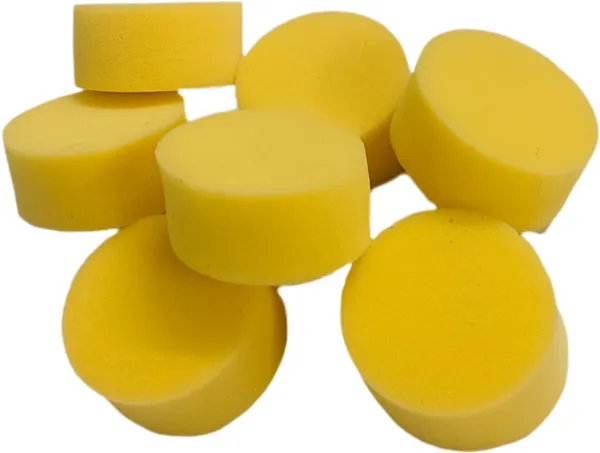 Yellow_Damper_Sponge_Pad_Set_For_Office_Currency_Money_Counting