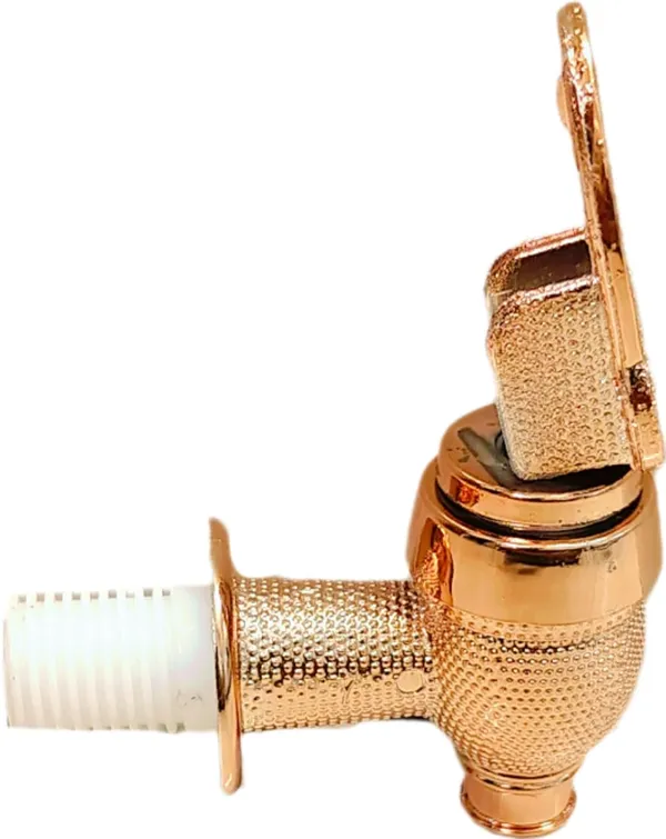 Reddish_Brown_Pvc_Plastic_Tap_For_Water_Dispenser
