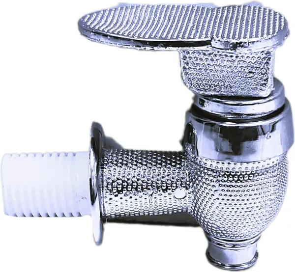 Silver_Pvc_Plastic_Tap_For_Water_Dispenser