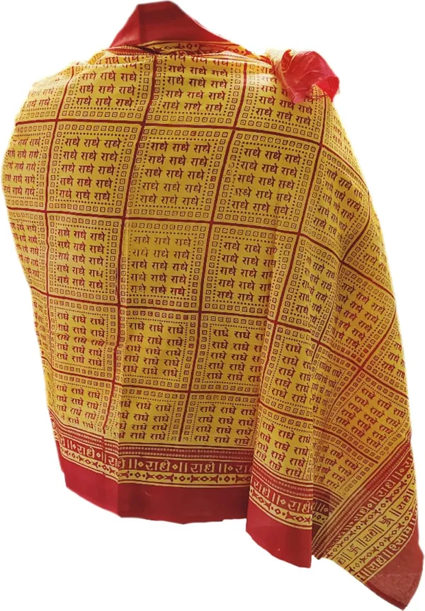 Orange_Cotton_Radhe_Radhe_Shawl_Printed_For_Men_Women_(1.5_X_0.75_Meter)