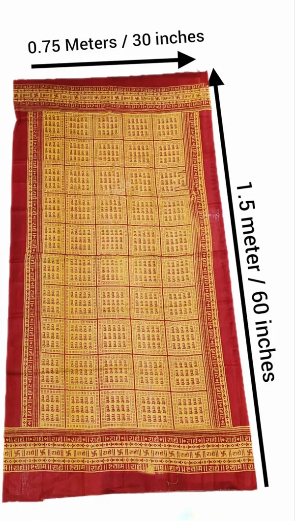 Orange_Cotton_Radhe_Radhe_Shawl_Printed_For_Men_Women_(1.5_X_0.75_Meter)