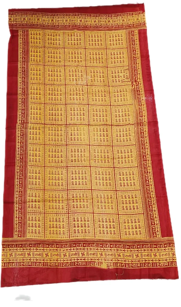 Orange_Cotton_Radhe_Radhe_Shawl_Printed_For_Men_Women_(1.5_X_0.75_Meter)