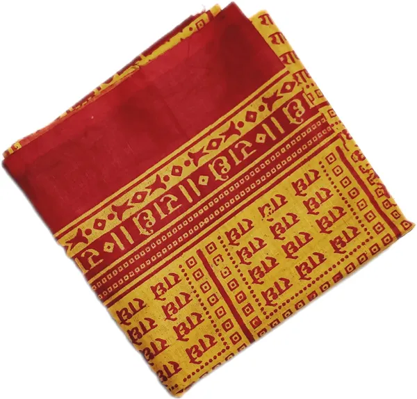 Orange_Cotton_Radhe_Radhe_Shawl_Printed_For_Men_Women_(1.5_X_0.75_Meter)