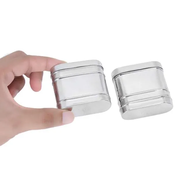 Silver_Stainless_Steel_Rectangular_Chuna_Dani_For_Men_(Pack_Of_2)