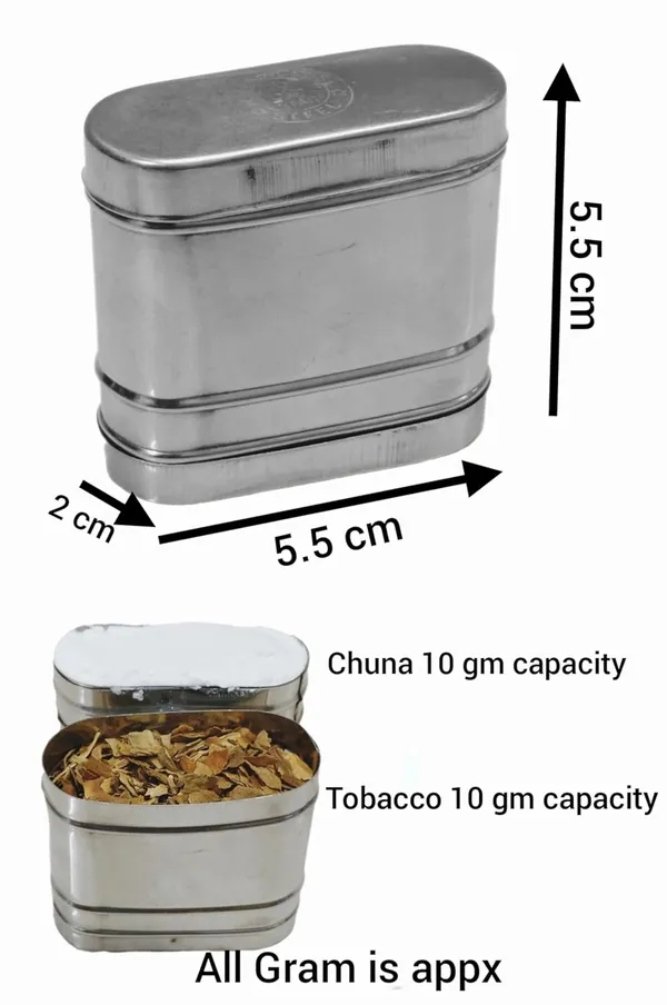 Silver_Stainless_Steel_Rectangular_Chuna_Dani_For_Men_(Pack_Of_2)