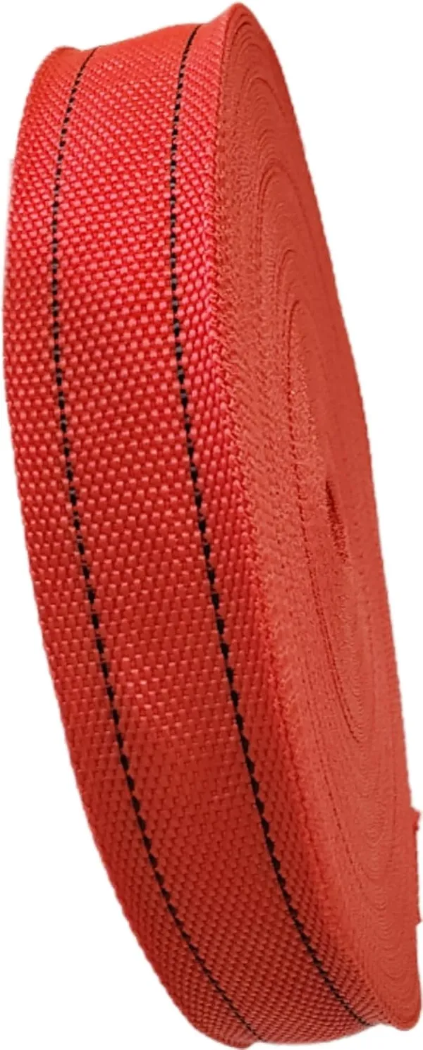 Red_Nylon_Plastic_Niwar_Fabric_Roll_(80_Meter)