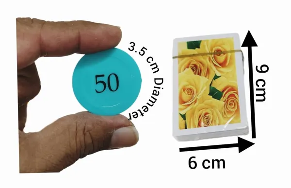 ‎Multicolor_Rummy_Counters_Plastic_Coins_(30_X_30_X_10_Mm)