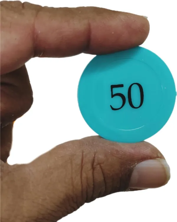 ‎Multicolor_Rummy_Counters_Plastic_Coins_(30_X_30_X_10_Mm)