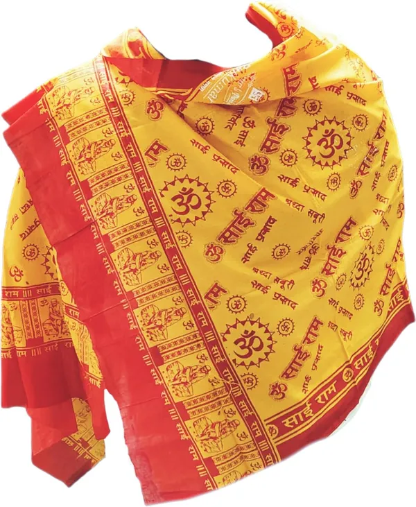 Orange_Cotton_Shawl_For_Saibaba_For_God_Prayer_(1.5_X_0.75_Meter)
