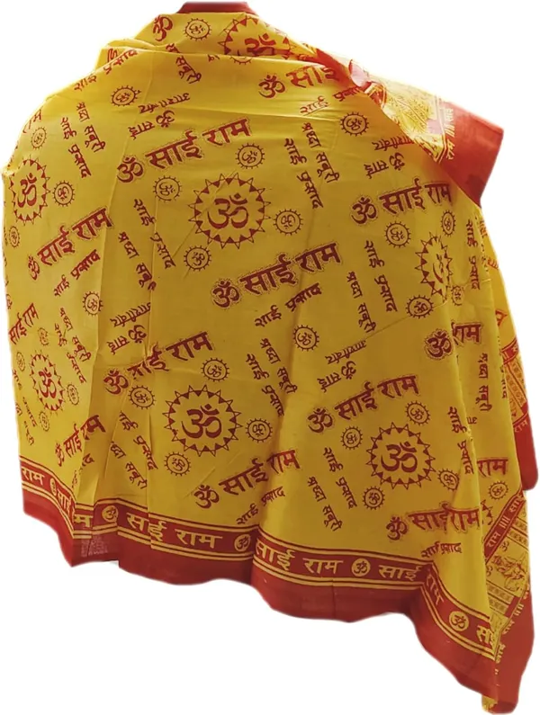 Orange_Cotton_Shawl_For_Saibaba_For_God_Prayer_(1.5_X_0.75_Meter)