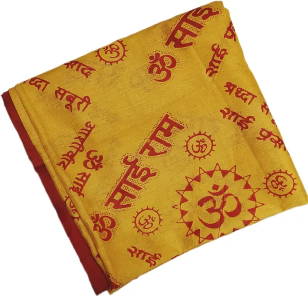 Orange_Cotton_Shawl_For_Saibaba_For_God_Prayer_(1.5_X_0.75_Meter)
