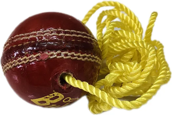 Red_Hanging_Season_Leather_Ball_For_Practice_Training_At_Home_(5Mm_Nylon_Rope)_(1_Meter)