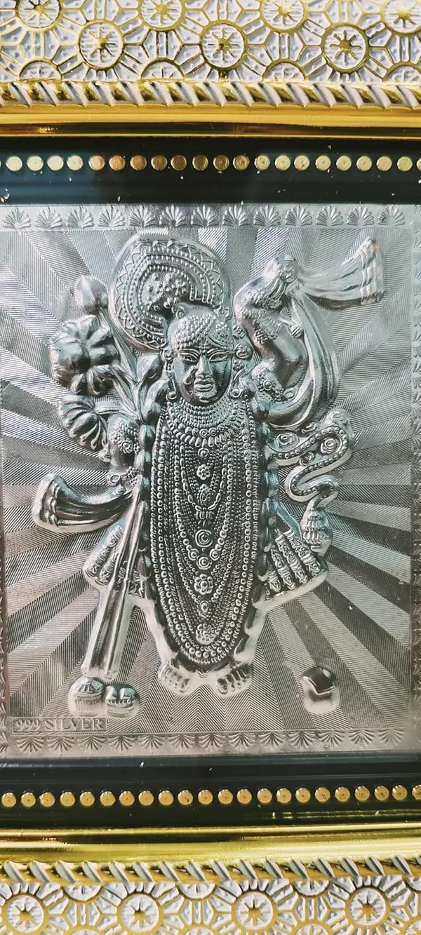 Silver_999_Silver_Shreenathji_Wall_Frames_Showpiece_Gift_(1_Gm)_(20X20_Cm)