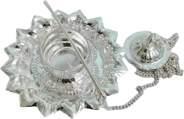 Silver_German_Metal_Perfume_Incense_Holder_With_Stick