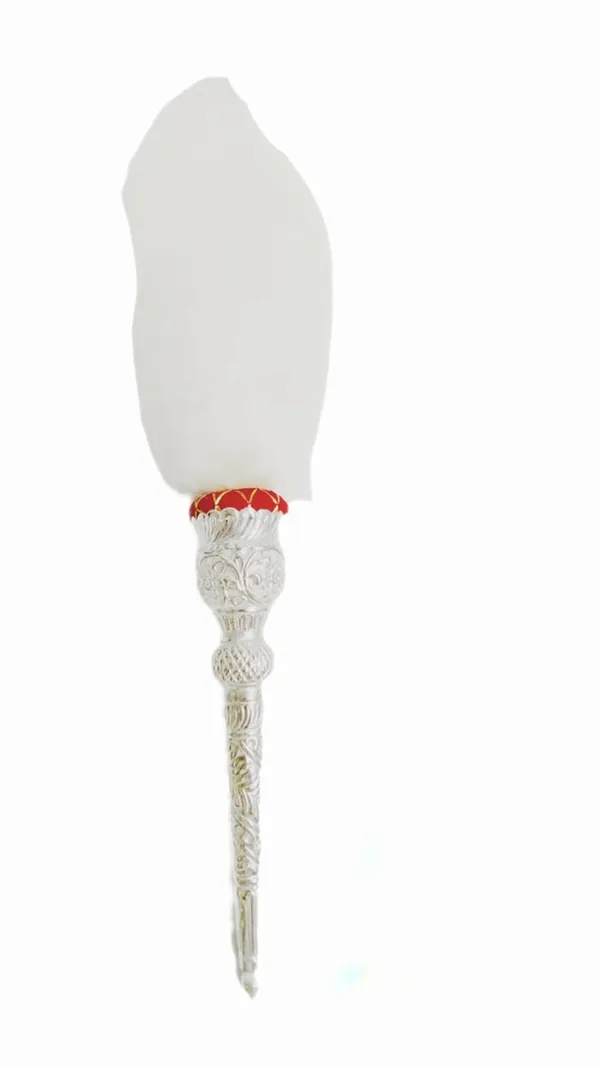 Silver_Metal_Chawar_For_Sahib_Pooja_(70_Cm)