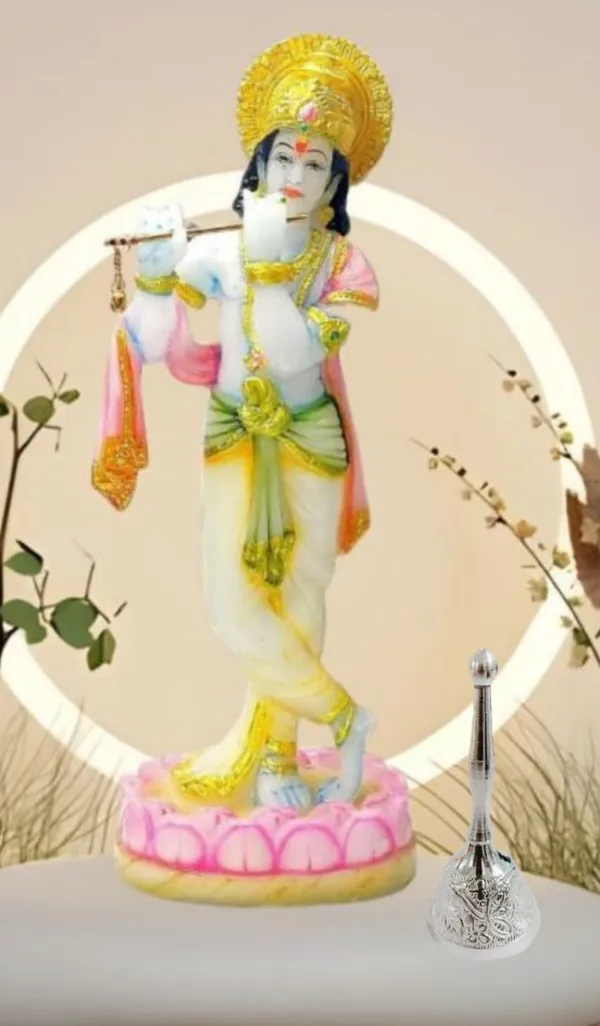 Silver_Metal_Ghanti_For_Pooja_(11L_X_4Dia_Cm)