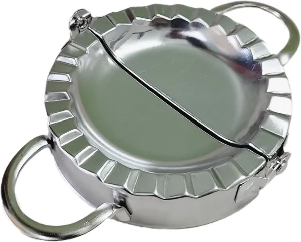 Silver_Stainless_Steel_Dumpling_Maker_Sheets_Mould_Machine_(Small_|_9_X_7_X_3_Cm)