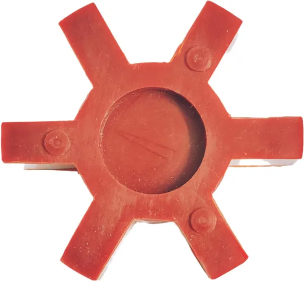 Maroon_Rubber_Pu_Polyurethane_Coupler_Star_Shape_For_Shaft_Pipes_Gearbox_Pump_Motors_Sweeping_Machines_(Without_Hole)_(Number_70)