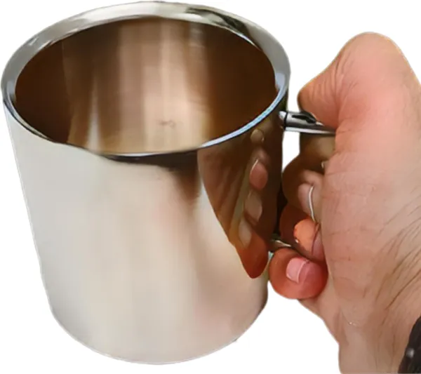 Silver_Stainless_Steel_Glass_Jumbo_Beer_Mug_Tumbler_With_Handle_(4L_X_3.5Dia_Inch)