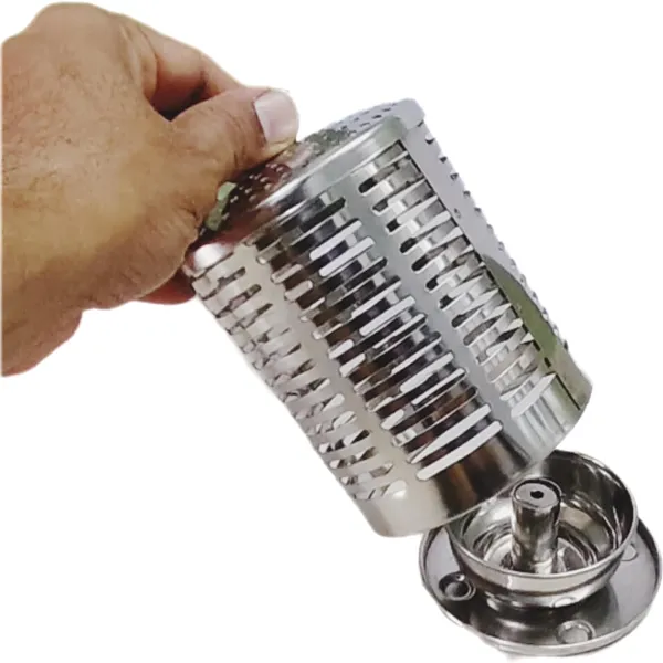 Silver_Akhand_Steel_Diya_For_Puja_With_Glass_Cover_Stand_With_Handle_(14L_X_9Dia_Cm)