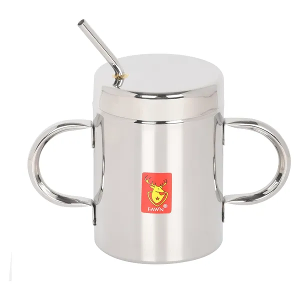 Silver_Stainless_Steel_Straw_Glass_With_Lid_And_Handle
