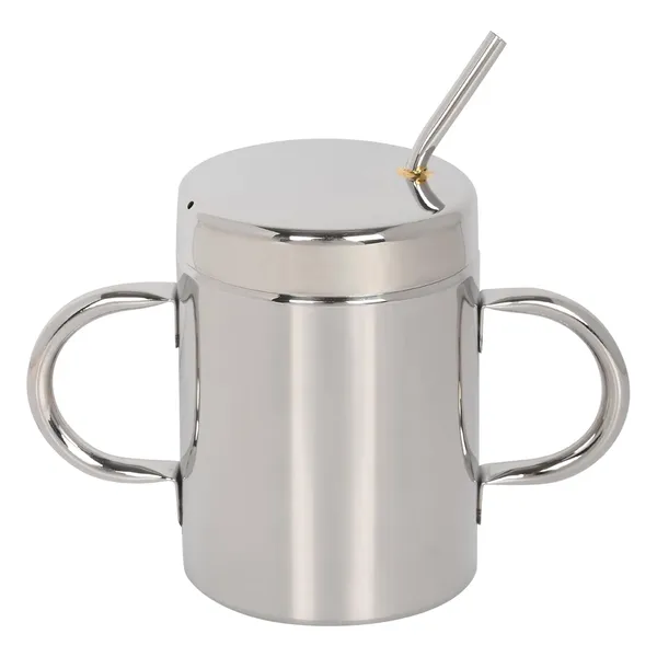 Silver_Stainless_Steel_Straw_Glass_With_Lid_And_Handle