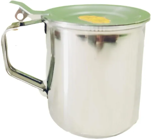 Silver_Steel_Spitting_Sputum_Mug_Container_(Thukdani)_(300_Ml)