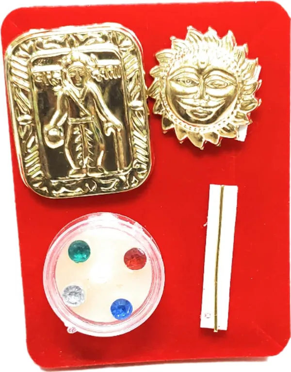Multicolor_Panchdhatu_Statue_For_Vastu_(10_X_10_X_10_Mm)