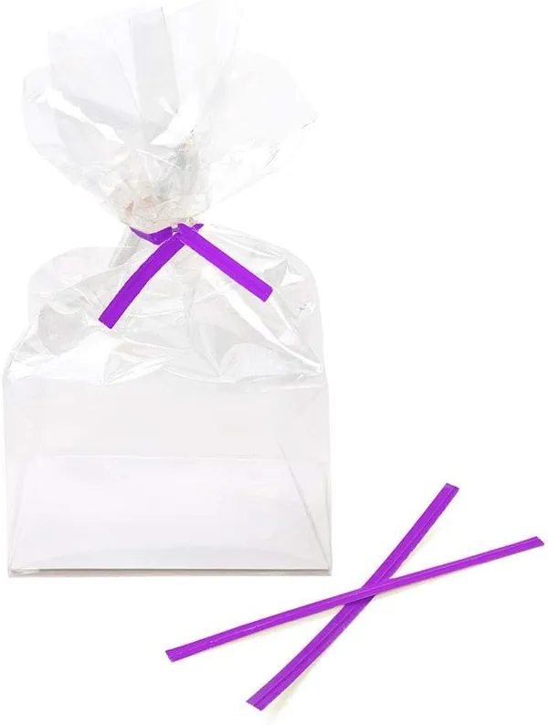 Violet_Chocolate_Wrapping_Twist_Ties_Twister_Foil_Ribbon_(8_Cm)_(Pack_Of_1000)