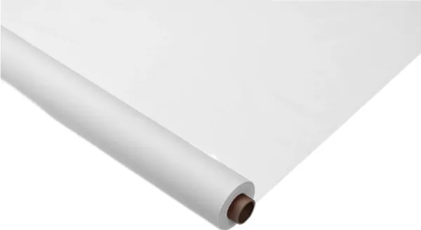 White_Plastic_Table_Cloth_Sheet_Roll_(80_Cm_Expandable_Width)