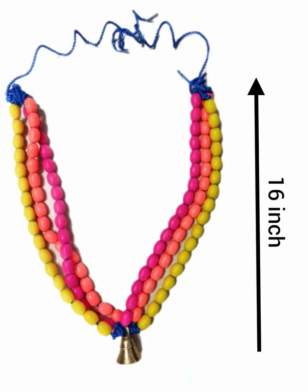 Multicolor_Cow_Ghanti_Mala_Of_Moti_Beads_(40.6_X_20.3_X_2.5_Cm)