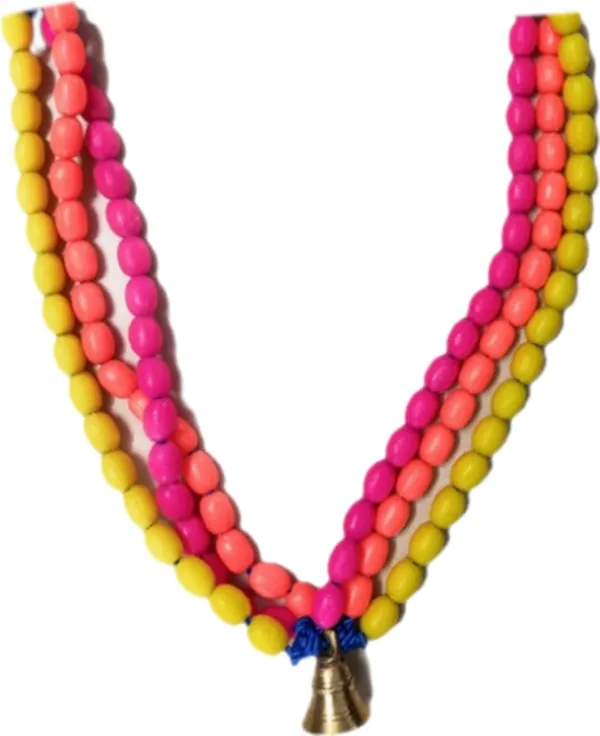 Multicolor_Cow_Ghanti_Mala_Of_Moti_Beads_(40.6_X_20.3_X_2.5_Cm)