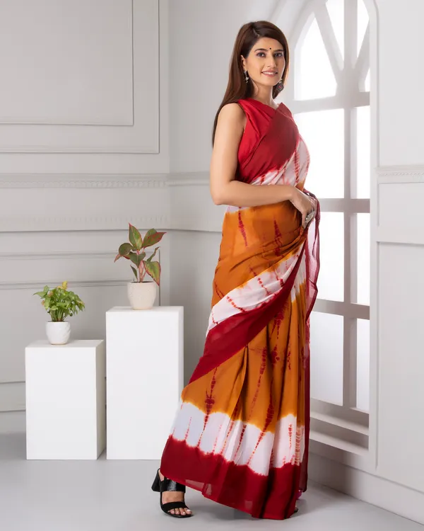 Multicolor_Jaipuri_Block_Print_Bagru_Hand_Block_Printed_Mulmul_Cotton_Saree_For_Woman