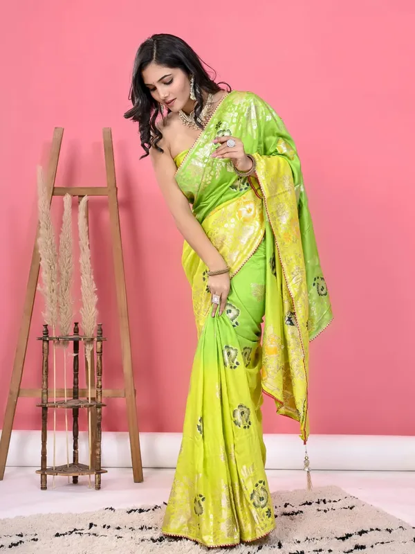 PARROT__Banarasi_Saree_for_Women_|_Premium_Saree_for_all_ocassions