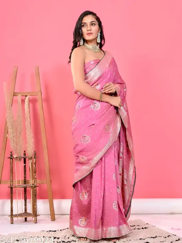 PINK__Banarasi_Saree_for_Women_|_Premium_Saree_for_all_ocassions