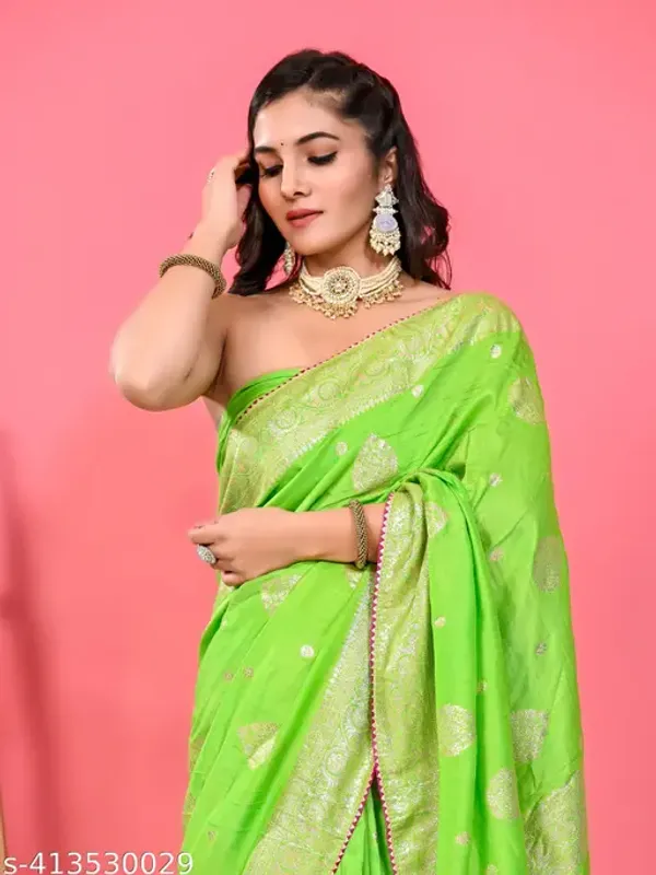 MINT_GREEN__Banarasi_Saree_for_Women_|_Premium_Saree_for_all_ocassions