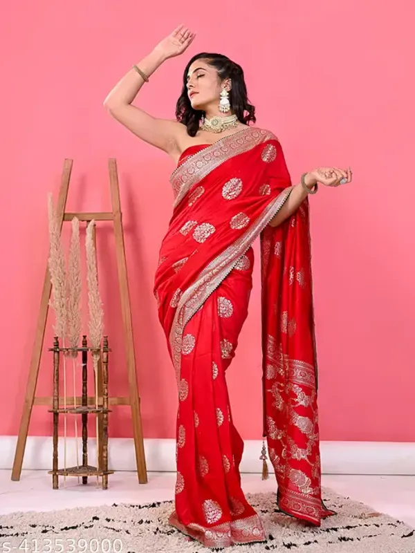 RED__Banarasi_Saree_for_Women_|_Premium_Saree_for_all_ocassions
