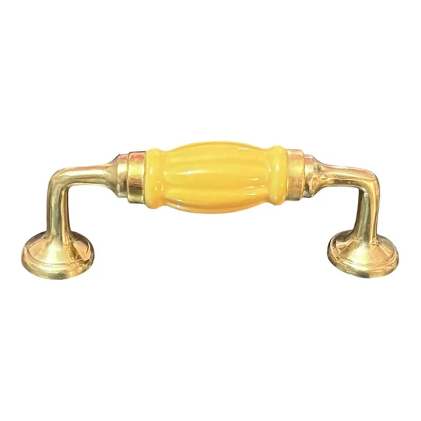 Ceramic_Door_Handle_BRASS__Finish_-_Scratch_Proof_100%_(Size_5_Inch,_YELLOW_)_HOLE_TO_HOLE_4_INCH-_Pack_of_1